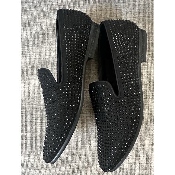 Steve Madden Caviar Rhinestone Smoking Loafer Mens Size 12 main image 9